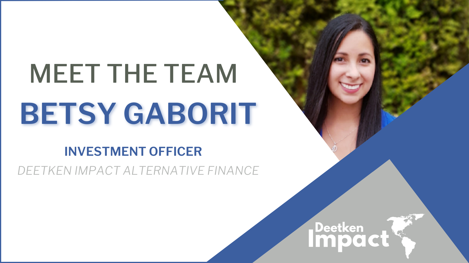 Meet the Team: Betsy Gaborit