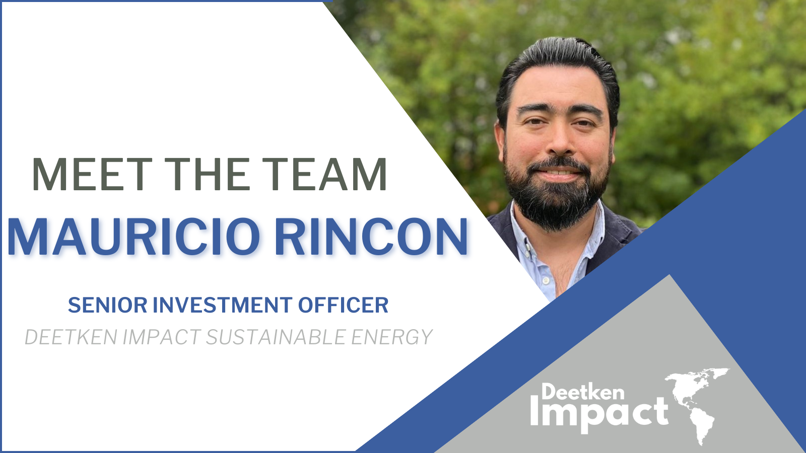 Meet the Team: Mauricio Rincon